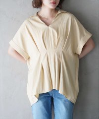 qualite/ウエストタックスキッパー半袖シャツ/508330042