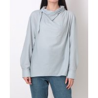 LOEUVRE/ルエブル LOEUVRE Draped Scarf Blouse － 01/508330048