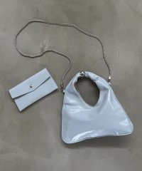 MAGASIN DE MODE Onjna/マガジンデモードオンジェナ MAGASIN DE MODE Onjna PUレザーVカットトートバッグ KNF127/508330655