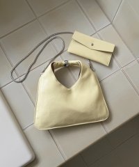 MAGASIN DE MODE Onjna/マガジンデモードオンジェナ MAGASIN DE MODE Onjna PUレザーVカットトートバッグ KNF127/508330655