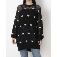 cepo/セポ Cepo ハートジャガードスカシアミPO/508330680