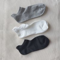 shoppinggo/ショッピングゴー shoppinggo 靴下3足セット クールソックス スニーカーソックスくつ下 socks フットウェア ショート丈 アンクルソックス ホワイ/508331109