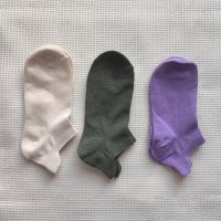 shoppinggo/ショッピングゴー shoppinggo 靴下3足セット クールソックス スニーカーソックスくつ下 socks フットウェア ショート丈 アンクルソックス ホワイ/508331109