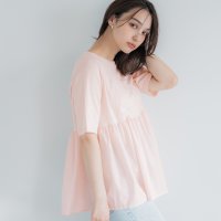 coca/コカ coca クルーネックドッキングカットソー/505416775