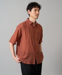 a.v.v (MEN)/【接触冷感】ワッシャーシアーワイドシルエットシャツ/508223987