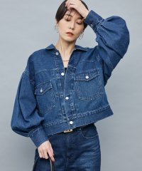 Rie Miller/【RM denim】袖ボリュームGジャン/508282937