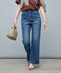 Rie Miller/【RM denim】ハイウエストソフトフレアデニム/508282938