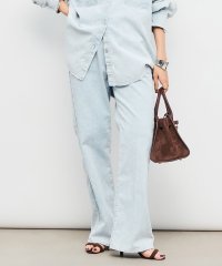 Rie Miller/【RM denim】センタープレスハイウエストパンツ/508282940