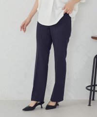 COMME CA MODELS/【美しいベーシックパンツ】ポリエステルストレッチ セミフレアパンツ/508287257