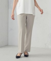 COMME CA MODELS/【美しいベーシックパンツ】ポリエステルストレッチ セミフレアパンツ/508287257