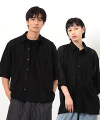 Purple & Yellow/ストライプレースシャツ/508287282