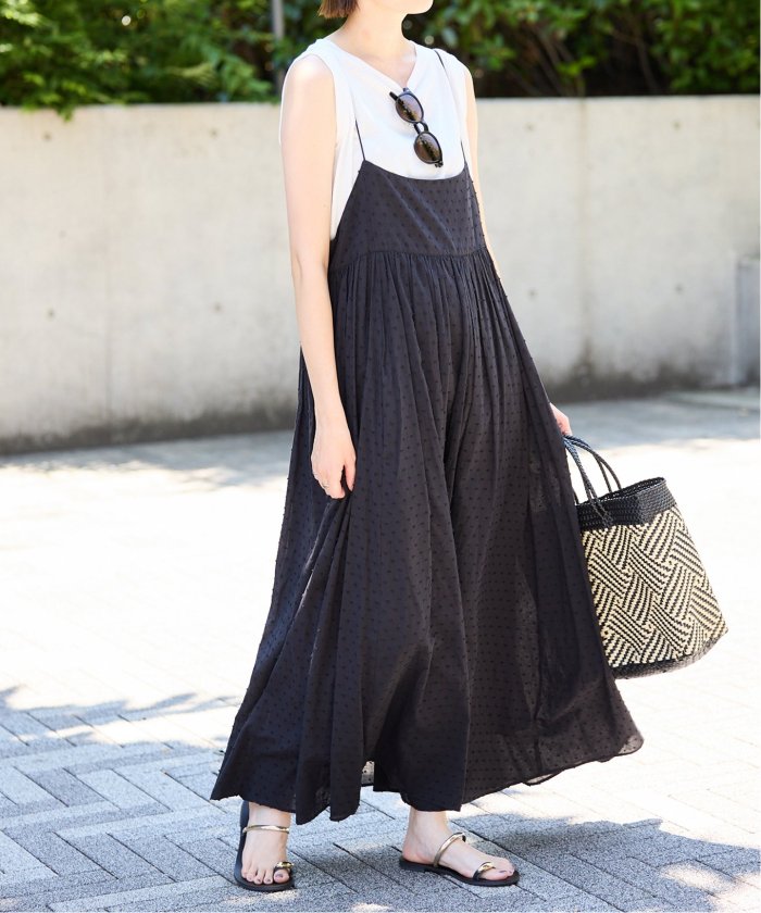 IENA LA BOUCLE ケミカルレースドレス✴︎新品✴︎イエナ IENA（イエナ）の「《追加予約》IENA LA BOUCLE リネン サン
