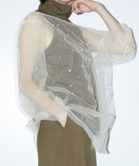 AEWEN MATOPH/＜AEWEN MATOPH＞チュール イミテーションパール ブラウス/508317482