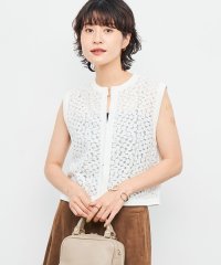 NOLLEY’S/《手洗い可能》フラワー刺繍生地ベスト/508320371