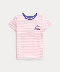 POLO RALPH LAUREN/(ガールズ 7才～16才)ストライプド ロゴ コットン ジャージー Tシャツ/508320451