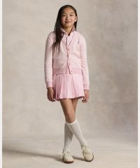 POLO RALPH LAUREN/(ガールズ 7才～16才)プリーテッド コットン オックスフォード フェイクラップ スコート/508320459
