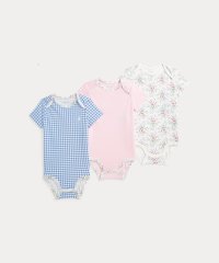 POLO RALPH LAUREN/(ベビー)ギンガム コットン ボディスーツ 3パック セット/508320473