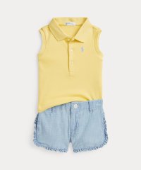 POLO RALPH LAUREN/(ベビー)コットン ポロシャツ & シャンブレー ショートパンツ セット/508320475