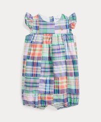 POLO RALPH LAUREN/(ベビー)パッチワーク チェック コットン バブル ショートオール/508320478