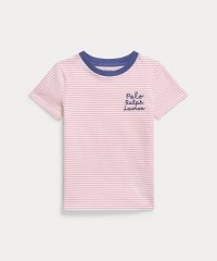 POLO RALPH LAUREN/(ガールズ 2才～6才)ストライプド ロゴ コットン ジャージー Tシャツ/508320486