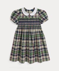 POLO RALPH LAUREN/(ガールズ 2才～6才)チェック スモックド コットン ドレス/508320487
