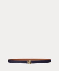 LAUREN RALPH LAUREN/ロゴ リバーシブル レザー スキニー ベルト/508320528