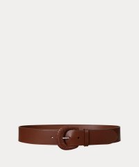 LAUREN RALPH LAUREN/ウーブンバックル ヴァケッタ レザー ワイド ベルト/508320538