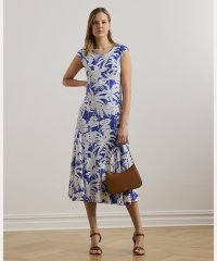 LAUREN RALPH LAUREN/パームフロンドプリント ストレッチ ジャージー ドレス/508320544