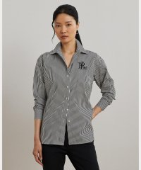 LAUREN RALPH LAUREN/リラックス フィット ストライプド ブロードクロス シャツ/508320555