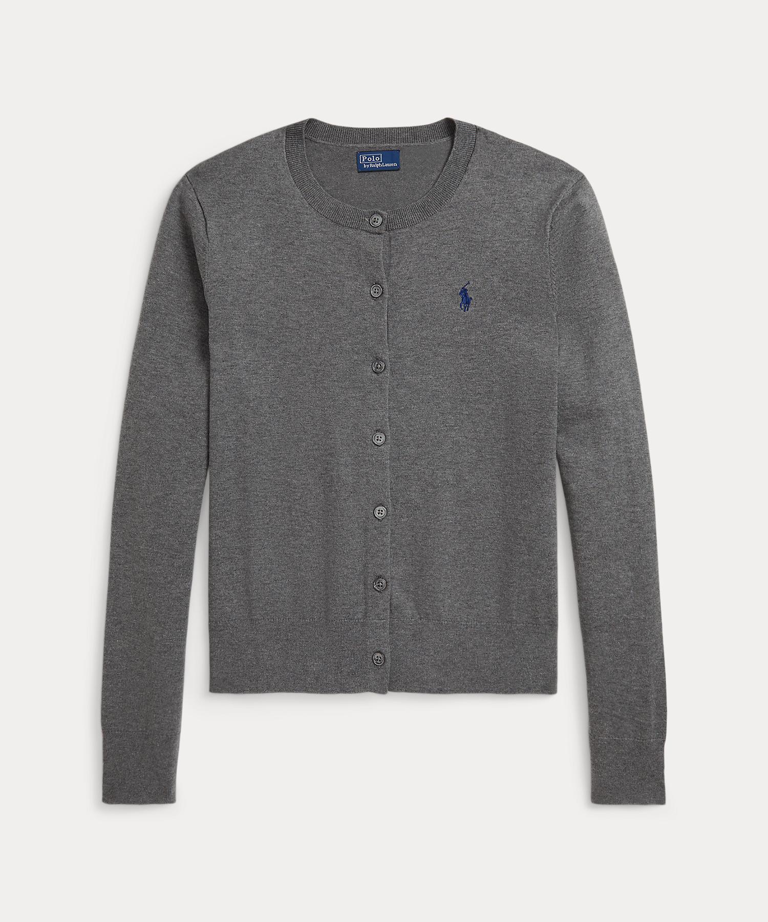 しろさん様Polo Ralph Lauren クルーネックカーディガン コットン クルーネック カーディガン(508320611) | POLO RALPH