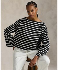 POLO RALPH LAUREN/ストライプド ボートネック マリナー Tシャツ/508320640