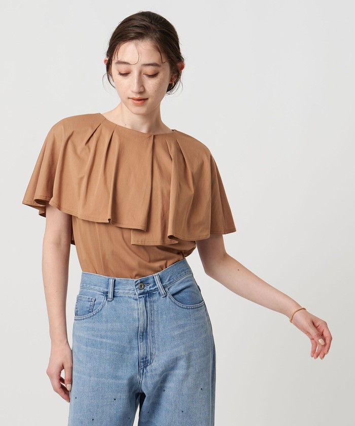 ケープフリルカバー2WAY Tシャツ(508324945) | ユナイテッド