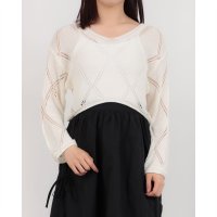 FINE (Rename)/ファイン FINE クロップドニットトップス/508325532