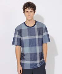 BLACK LABEL CRESTBRIDGE/【WEB限定】クレストブリッジチェックパイルTシャツ/508326554
