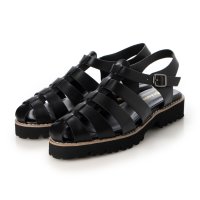 masyugirl/マシュガール masyugirl 【masyugirl(マシュガール)】【4E幅広・大きいサイズ】厚底グルカサンダル SOROTTO/508331466