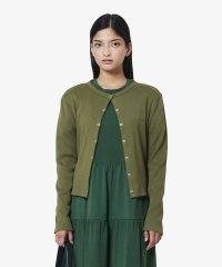 LACOSTESPORTS LADYS/ラコステ LACOSTE リブジャージカーディガン/508331483