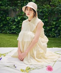 SWINGLE/アイレットレース×チュールボウタイワンピース/508331569