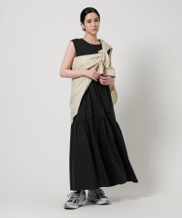 BEAUTY&YOUTH UNITED ARROWS/ギャザーフレア ノースリーブ ワンピース －UVカット/撥水加工/接触冷感－/508331737