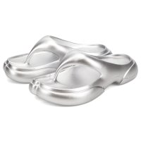 PAES/ペイズ PAES サンダル リカバリーサンダル レディース NEW FLIP FLOP METAL LINE シルバー PAES_04_New_Flip_Flo/508331997