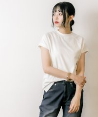 JUNGLE JALOPY/ジャングルジャロピー JUNGLE JALOPY クルーネックフレンチスリーブTシャツ モックネックTシャツ Tシャツ カットソー レディース インナー トップ/508332069