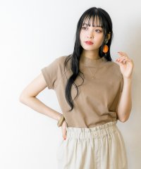 JUNGLE JALOPY/ジャングルジャロピー JUNGLE JALOPY クルーネックフレンチスリーブTシャツ モックネックTシャツ Tシャツ カットソー レディース インナー トップ/508332069