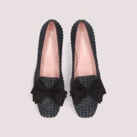 PRETTY BALLERINAS/プリティ・バレリーナ Pretty Ballerinas CAMILLE big bow loafers / カミーユ ビッグボウ ローファー バレエシューズ/508332116