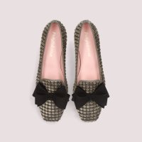 PRETTY BALLERINAS/プリティ・バレリーナ Pretty Ballerinas CAMILLE big bow loafers / カミーユ ビッグボウ ローファー バレエシューズ/508332116