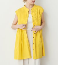 Noia/ノイア Noia ピンタック フレンチスリーブ ブラウス/508332135