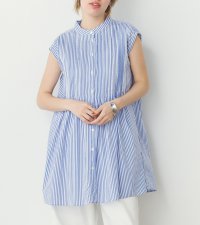 Noia/ノイア Noia ピンタック フレンチスリーブ ブラウス/508332135