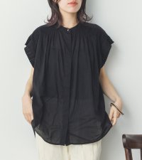 Noia/ノイア Noia コットン シャーリング ブラウス/508332136