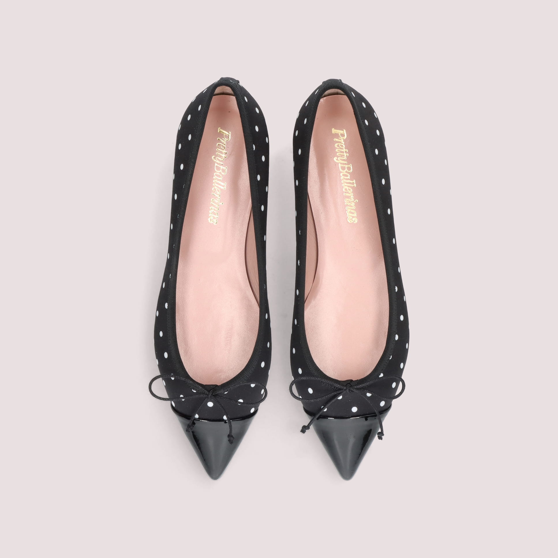 プリティ・バレリーナ Pretty Ballerinas ELLA cap－toe polka