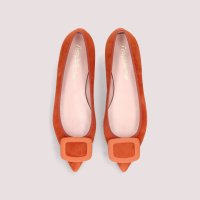 PRETTY BALLERINAS/プリティ・バレリーナ Pretty Ballerinas ELLA matte buckle / エラ パテント バックル ポインテッドシューズ/508332172