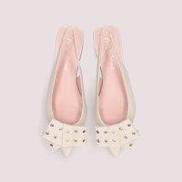 PRETTY BALLERINAS/プリティ・バレリーナ Pretty Ballerinas YVETTE eyelet bow slingback / イヴェット アイレット ボウ スリングバッ/508332173
