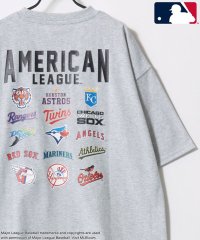 LAZAR/ラザル Lazar MLB/メジャーリーグベースボールオーバーサイズ バックプリント 半袖 Tシャツ レディース メンズ/508332427